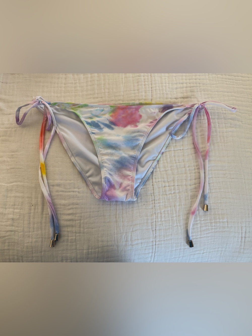 NWOT Kenny Flowers The Malibu Side Tie String Bikini Bottom Size Large